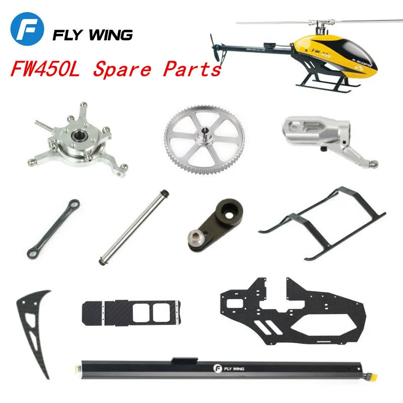 FLY WING FW450L FW450 V2 V2.5  - đánh giá và giá Rc Helicopter Coaxial