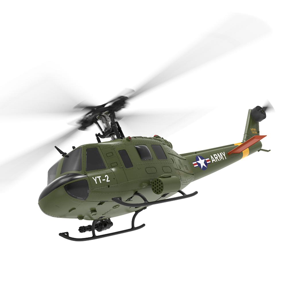 YUXIANG F07 UH-1 Aileronless H - đánh giá và giá Rc Helicopter Gyro