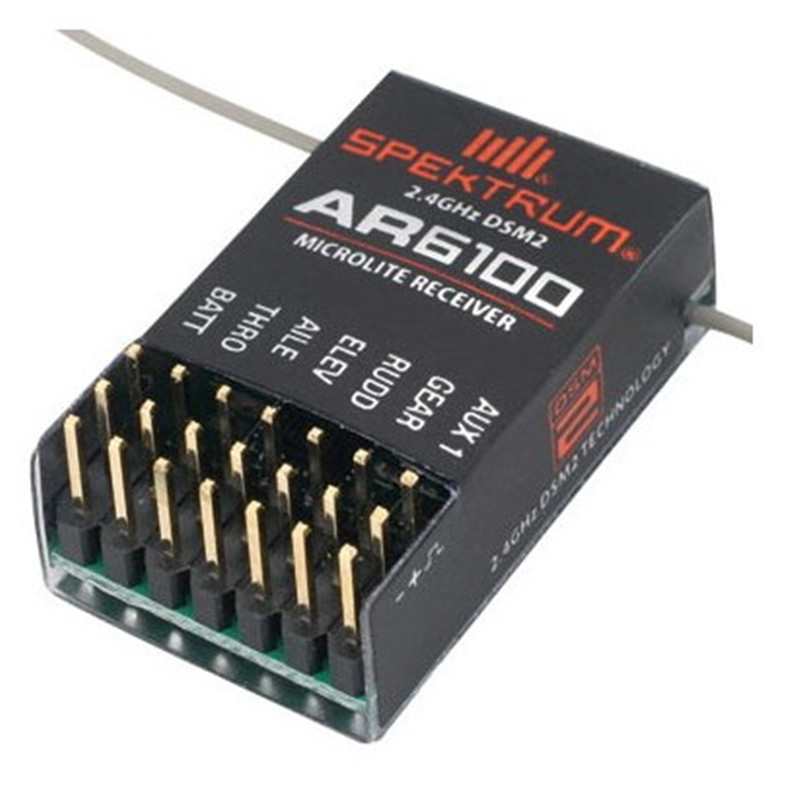 AR6100 DSM2 6CH 2.4GHz Receive - đánh giá và giá Rc Helicopter Battery