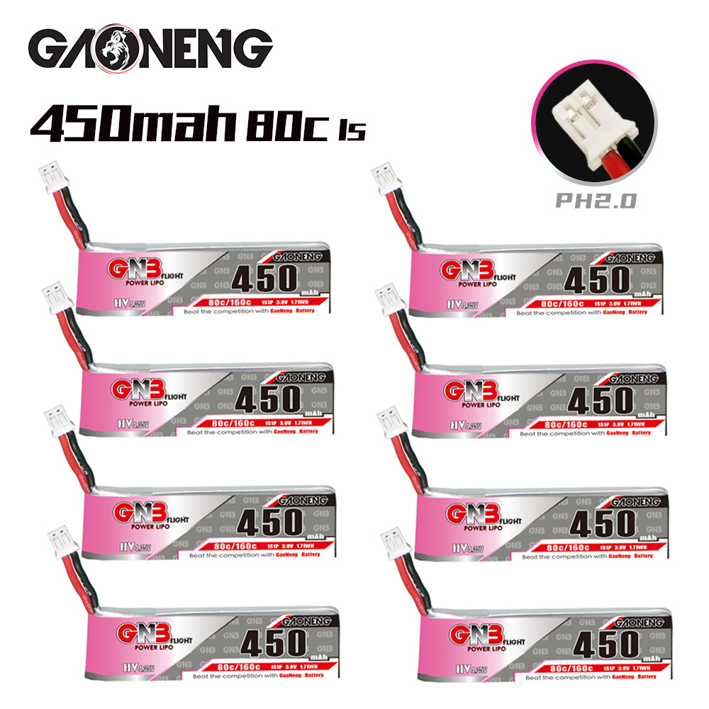 GNB HV 1S 3.8V 450mAh 80C/160C - đánh giá và giá Rc Helicopter Parts