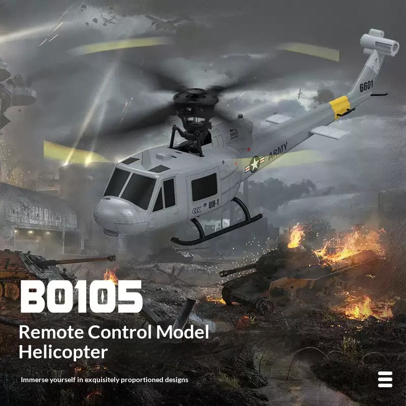 Huey F6601 4CH RC Helicopter - - đánh giá và giá Rc Helicopter Single Rotor