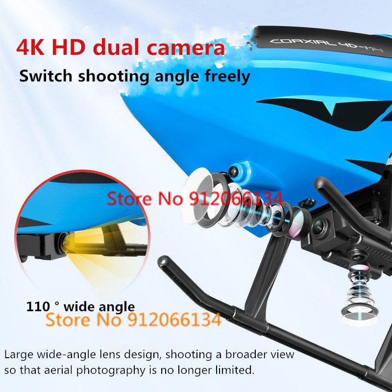 70CM 4K Dual Camera Obstacle A - đánh giá và giá Rc Helicopter Large
