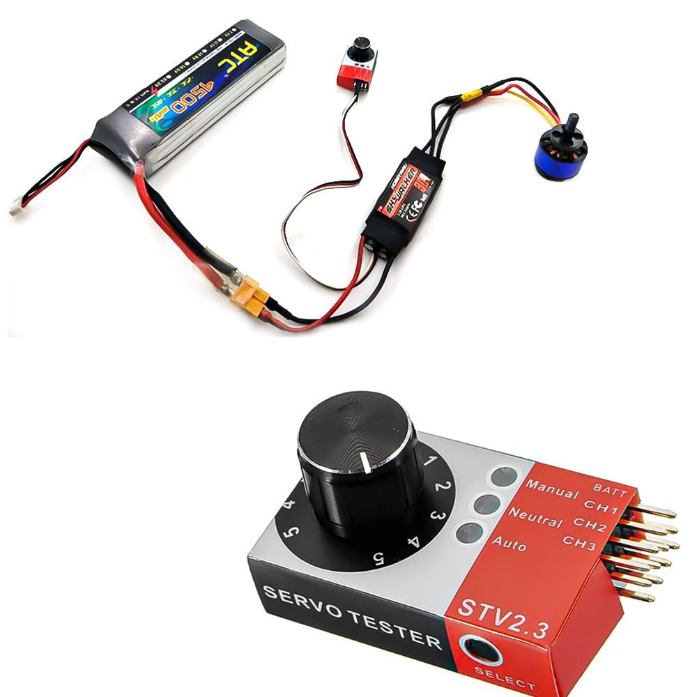 Digital Servo Tester / ESC Con - đánh giá và giá Rc Helicopter Battery